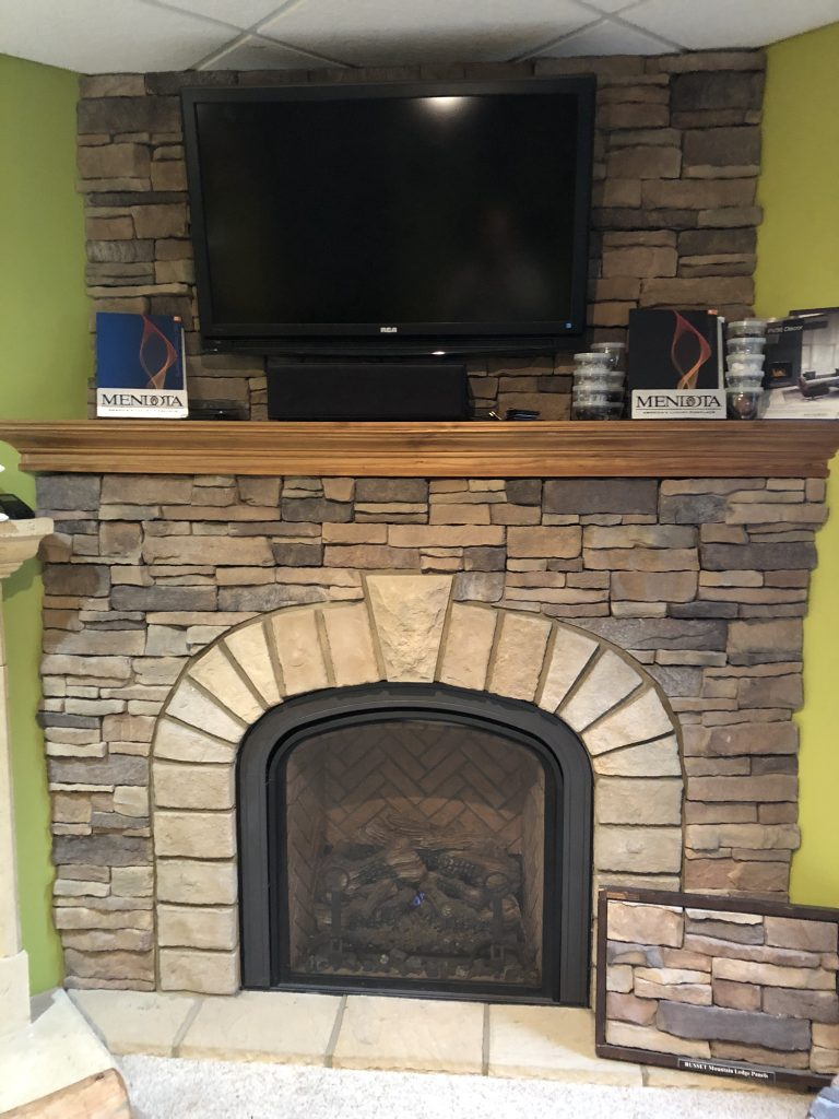 Gas Fireplace Conversion
